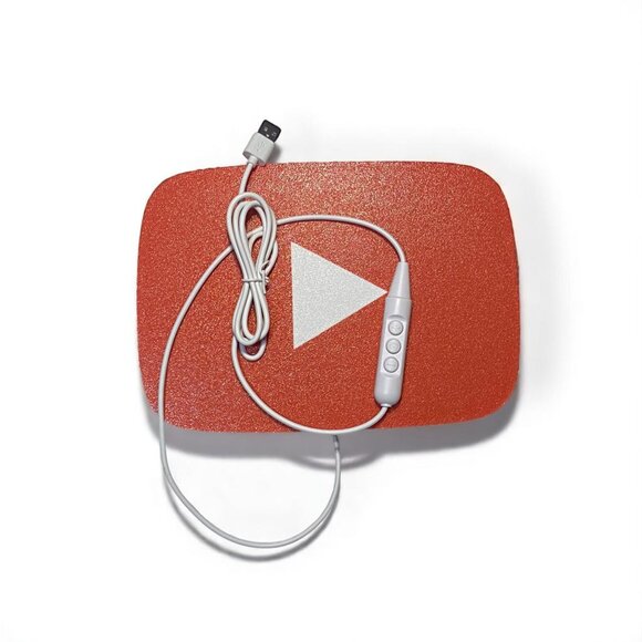 3D Printed YouTube Light Box: LED Desk Decor for Streamers & Gamers - Picture 7 of 10